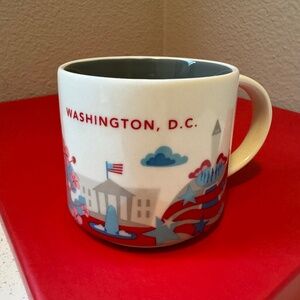 Starbucks You Are Here series Washington DC mug